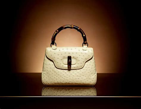 Gucci bamboo handbag history